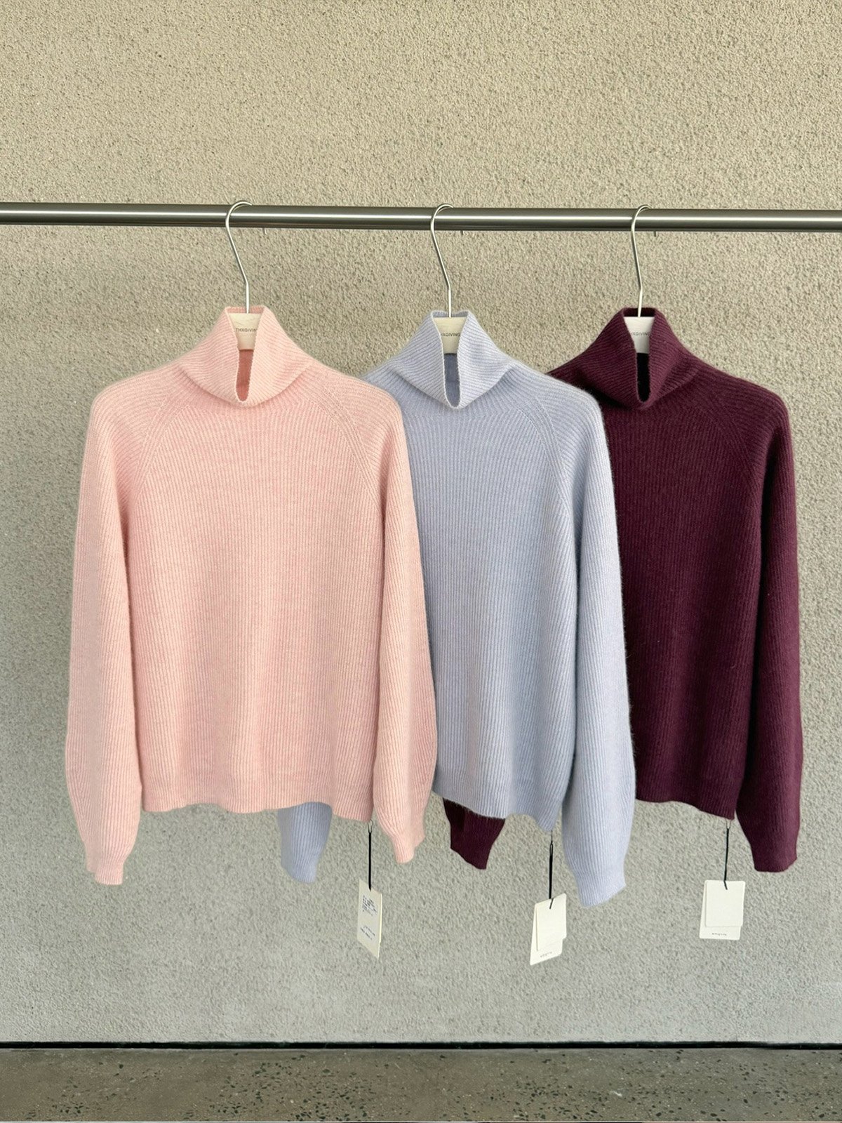 40% Raccoon Wool Turtleneck Knitwear 25807 - 图片 7