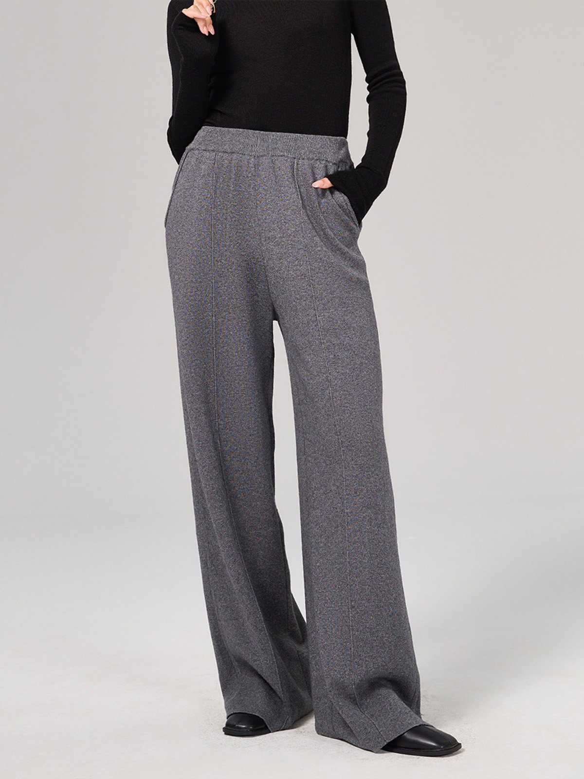 50% Wool and 50%Cotton Pants JFY22384