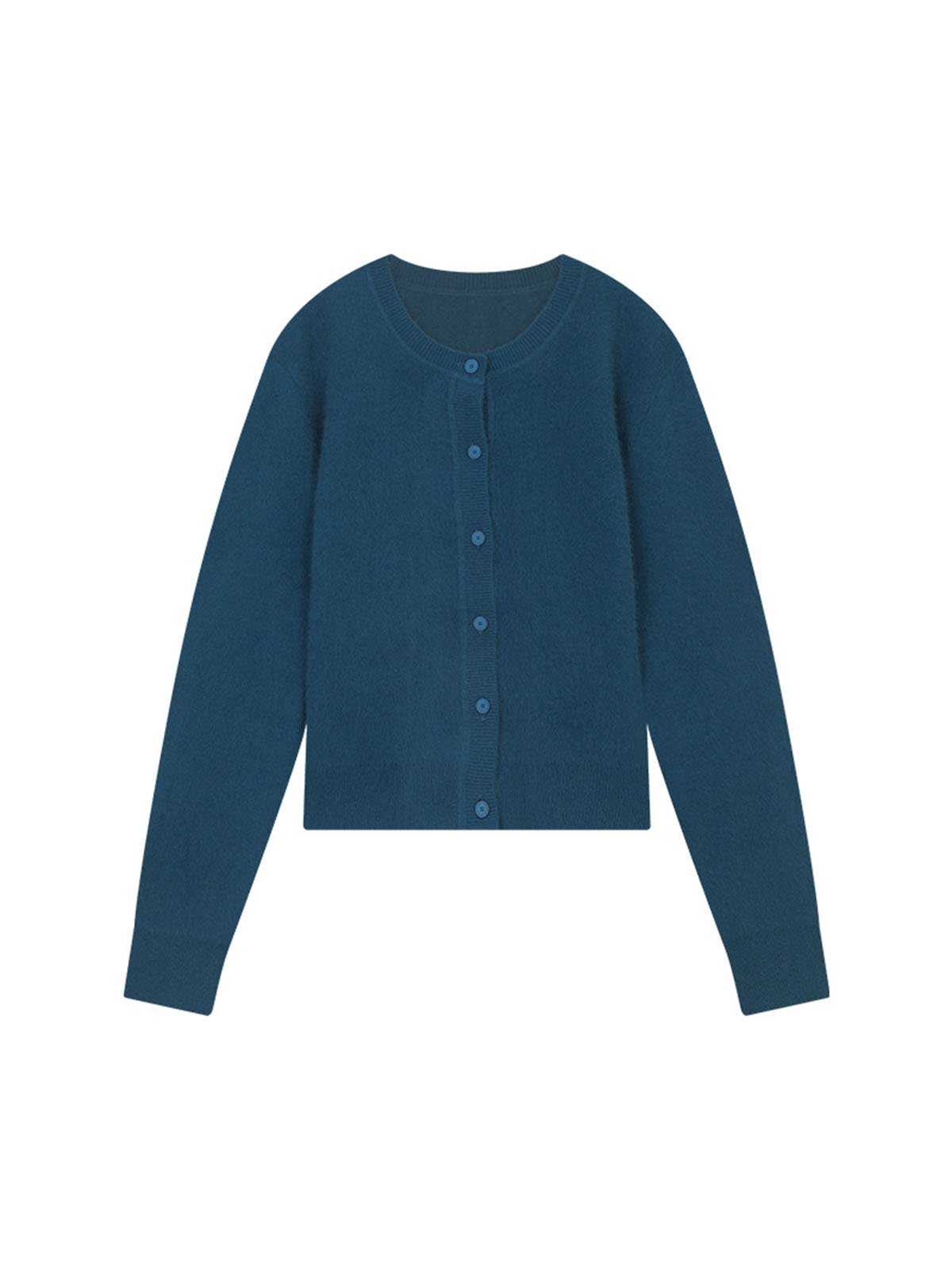 Warm Raccoon fur Cardigan 58323 - 图片 6