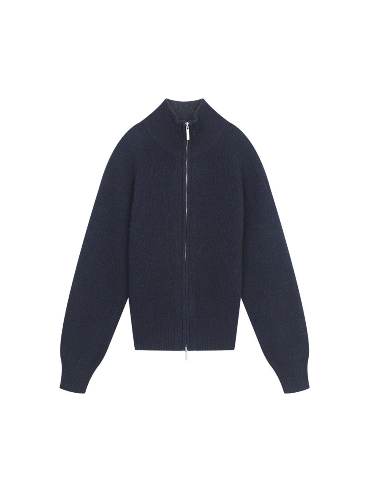 High-neck Woolen Coat Skin-Friendly knitwear for Women 57835 - 图片 5