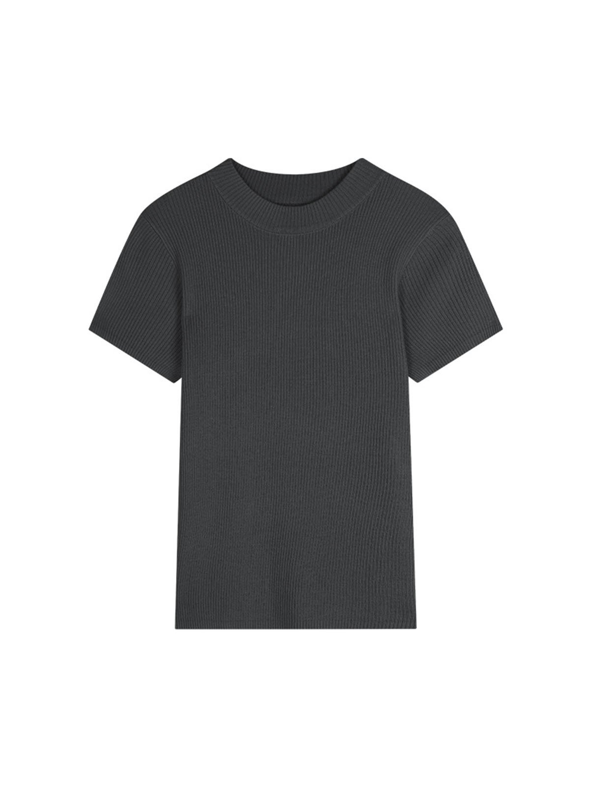 Wool Blend Short-sleeved Shirt 51MG52878 - 图片 5