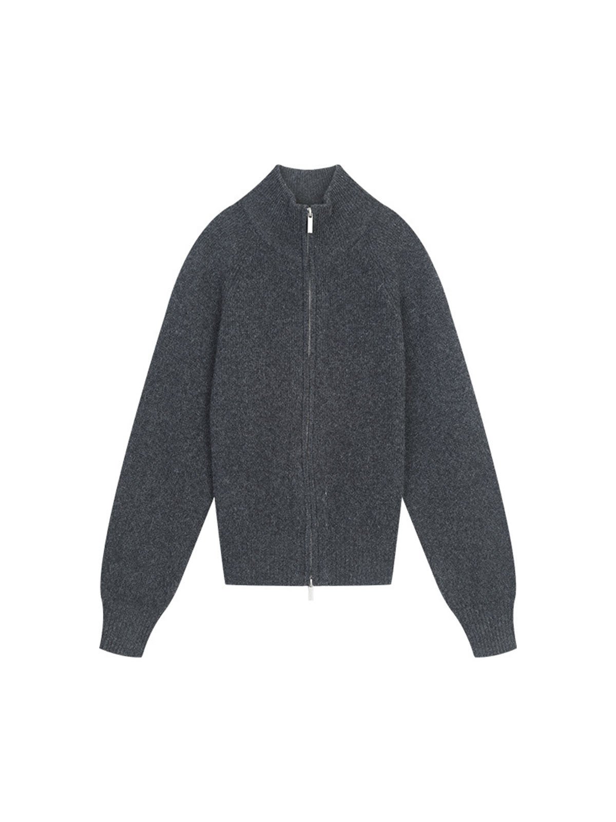 High-neck Woolen Coat Skin-Friendly knitwear for Women 57835 - 图片 6