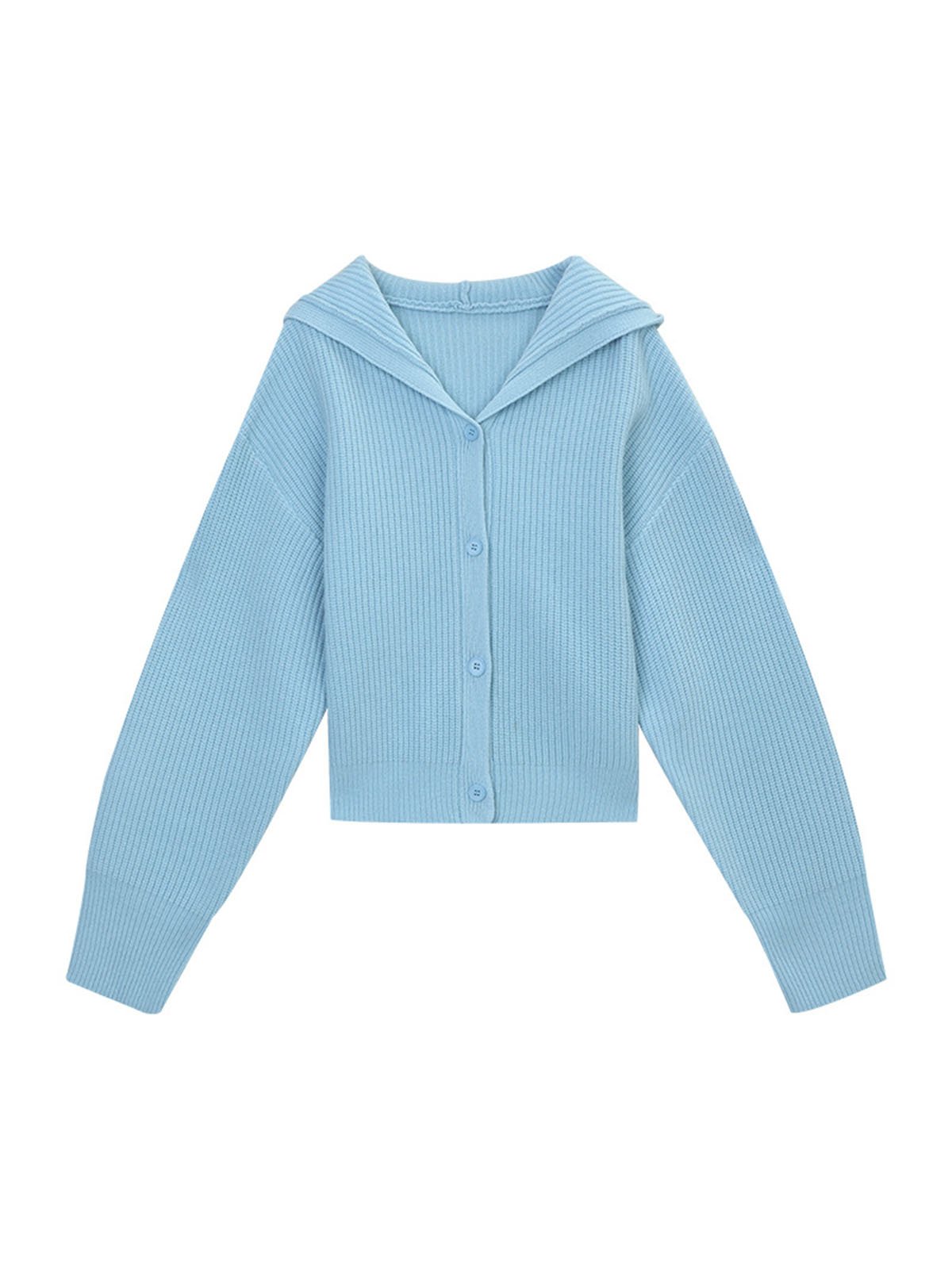 Loose Hooded Sweater for Women Skin-friendly Woolen Coat 57267 - 图片 3