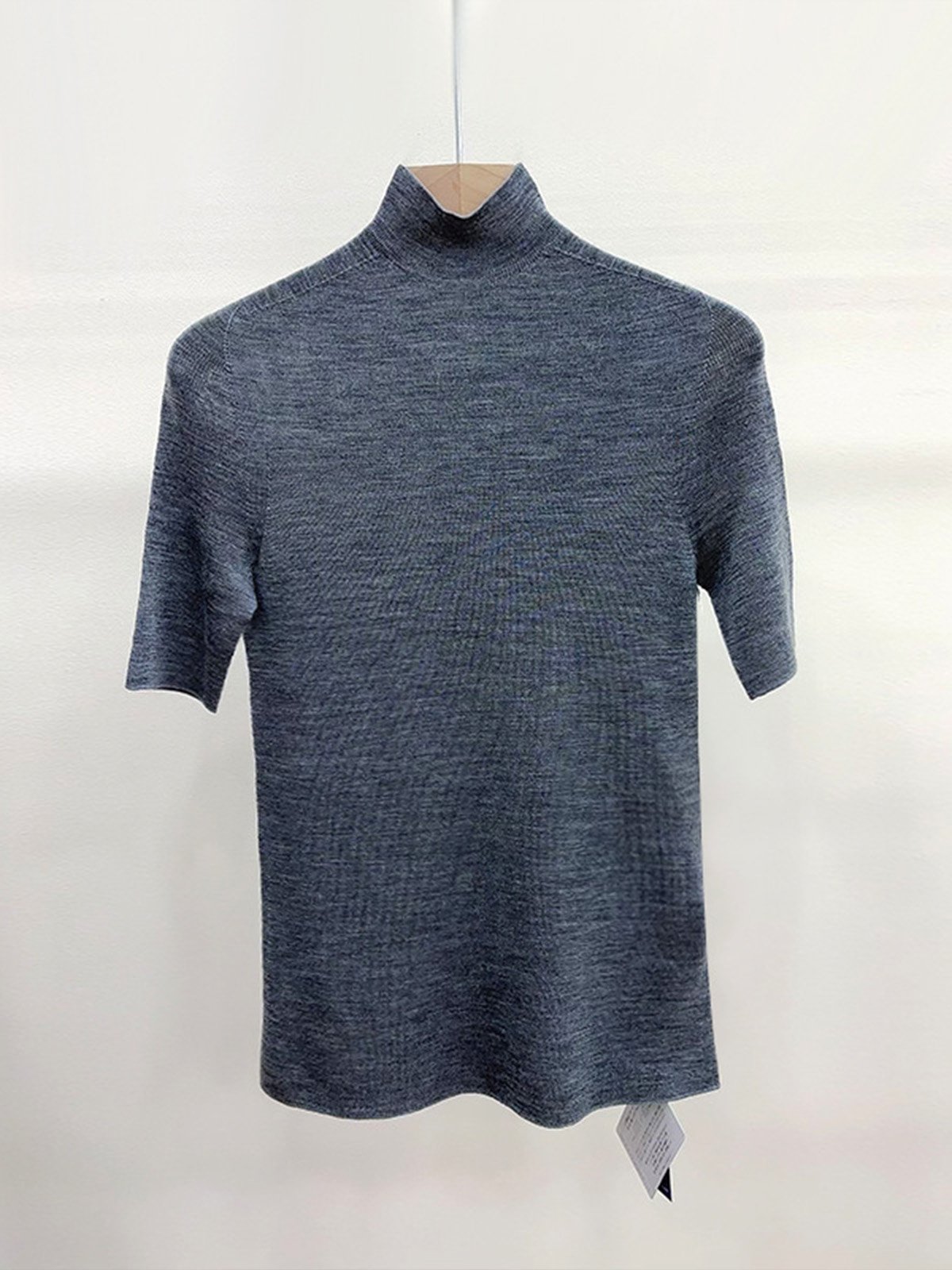 100% Merino Wool Short Sleeve T-shirt - 图片 4