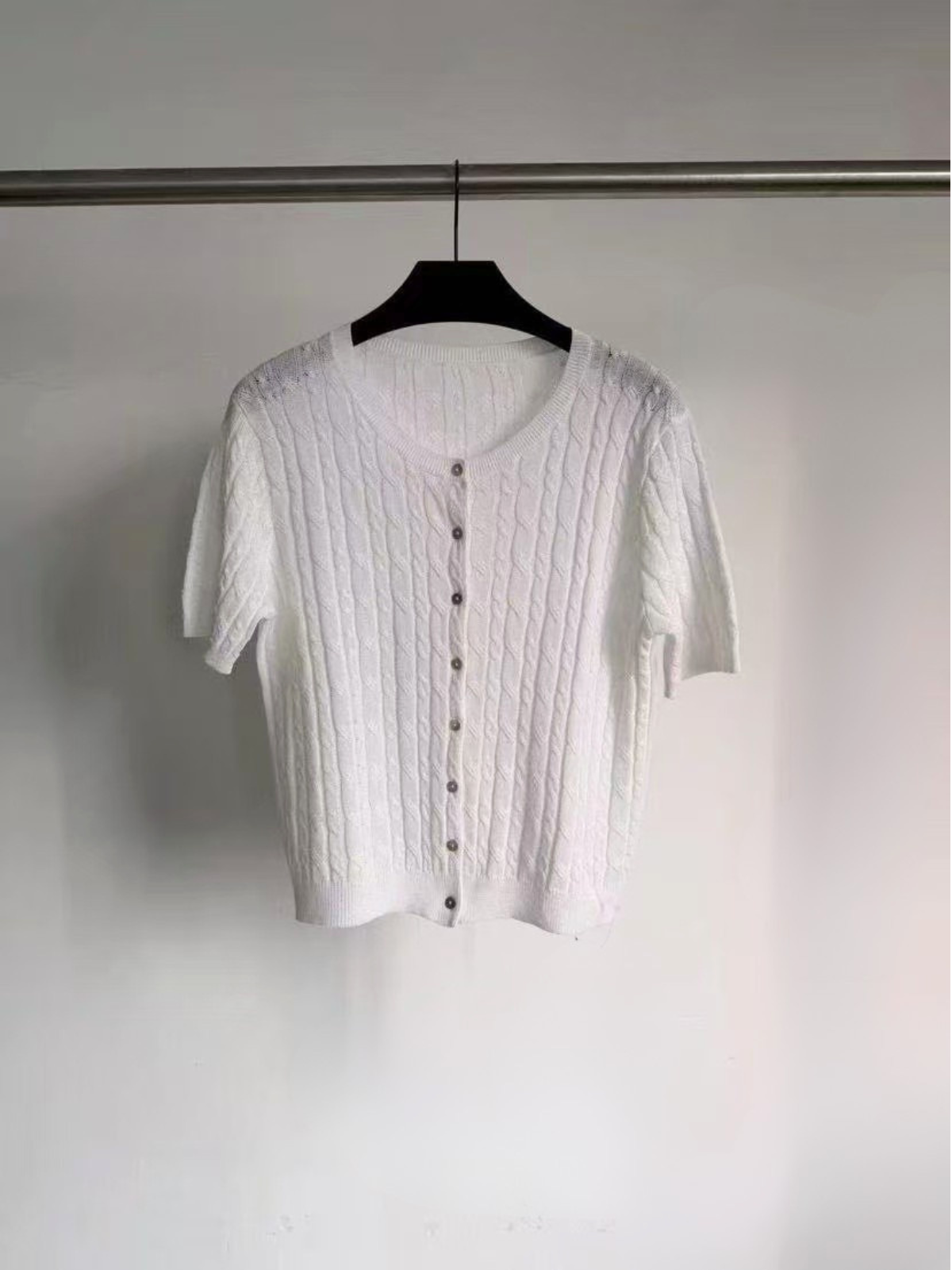 Short-Sleeve Knitwear Y08977