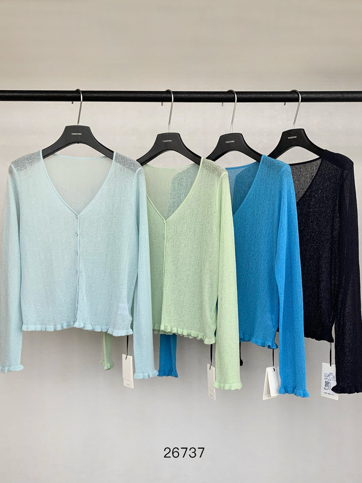 Cool Knit Short-sleeve in Summer 26608 - 图片 4