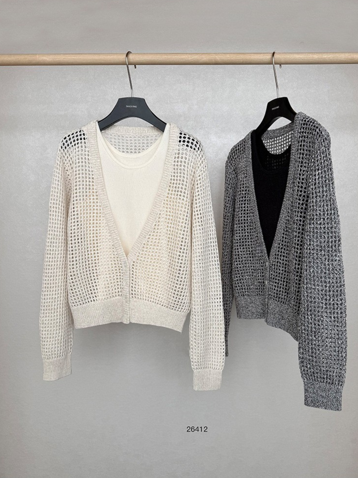 Recycle Fiber Knit Short-sleeve in Summer 26142 - 图片 4