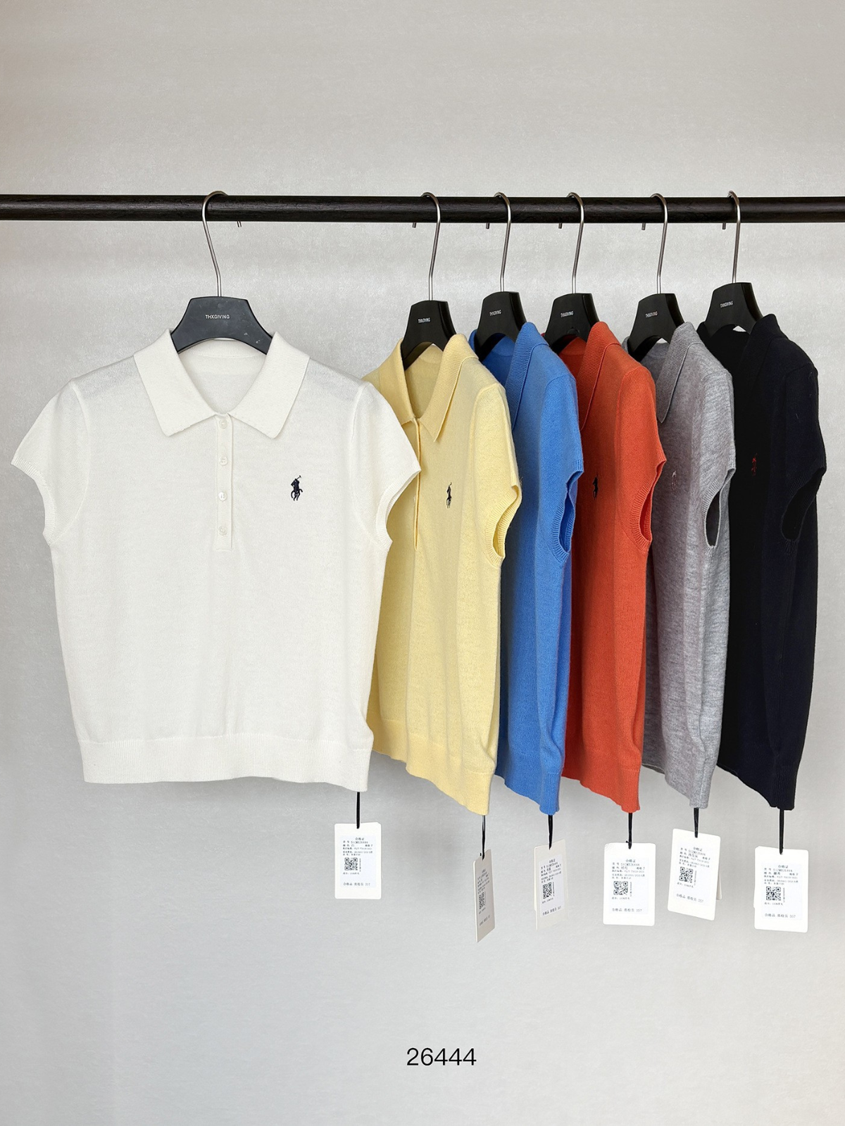 100%Wool Knit Short-sleeve in Summer 26444 - 图片 5