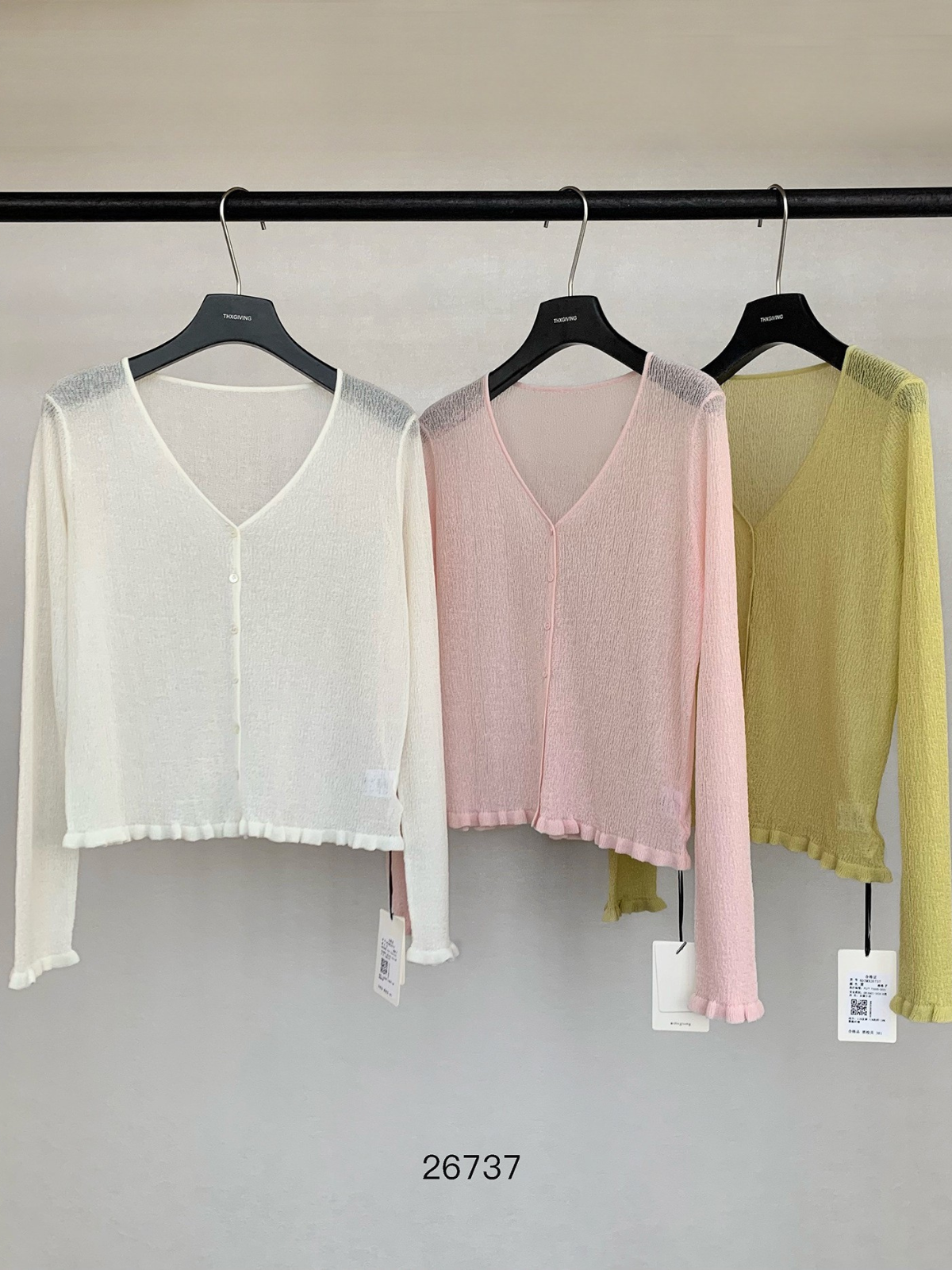 Cool Knit Short-sleeve in Summer 26608 - 图片 5