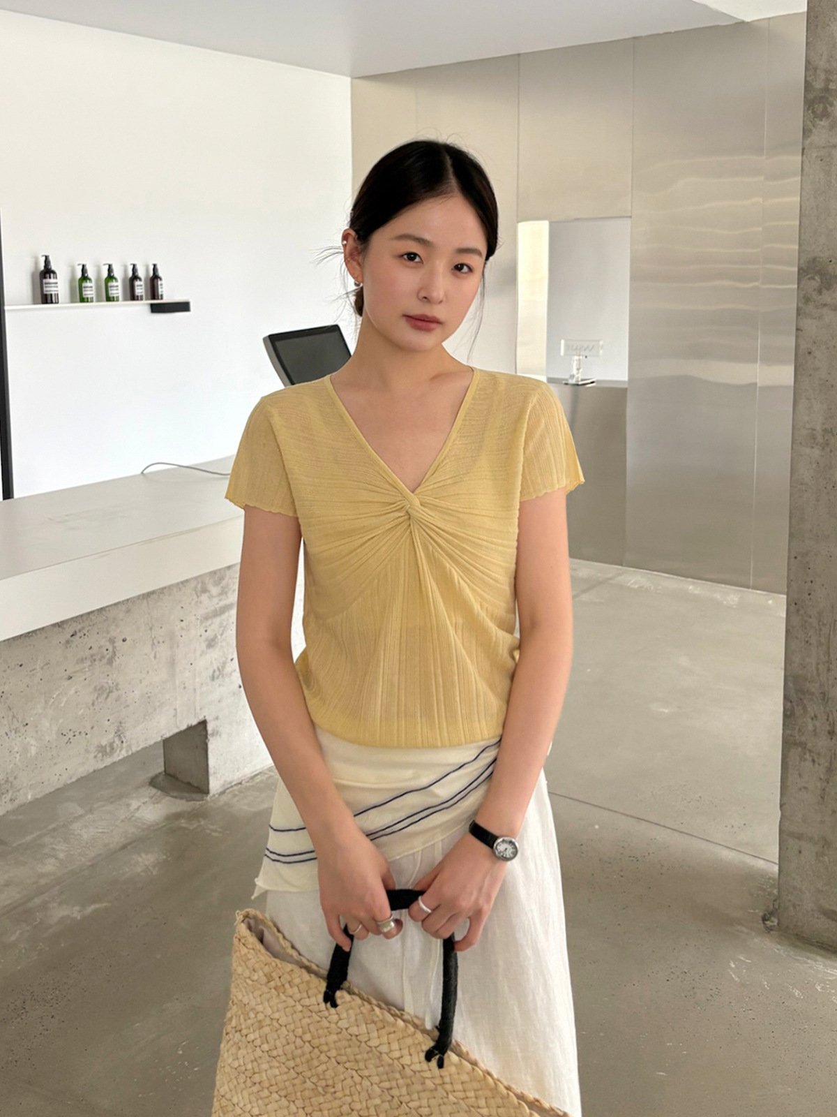 Cool Knit Short-sleeve in Summer 26737 - 图片 2
