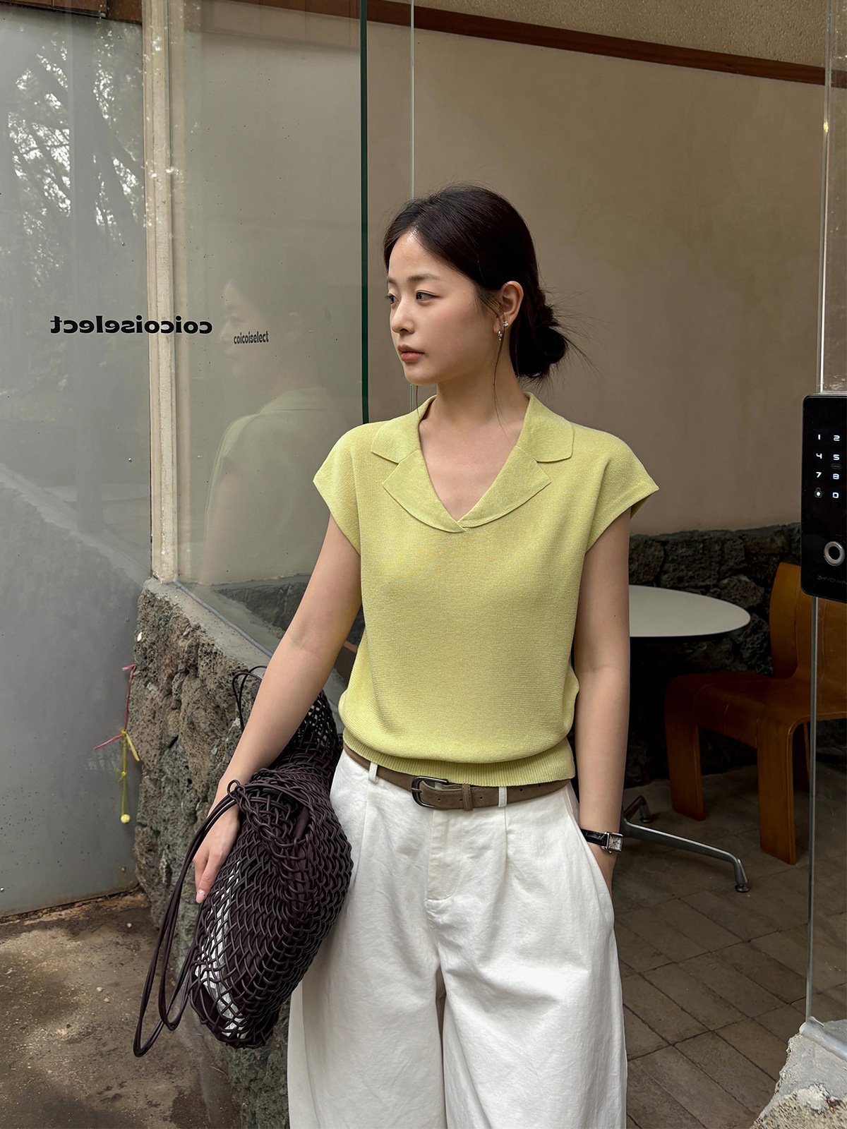 Knit Short-sleeve in Summer 26548