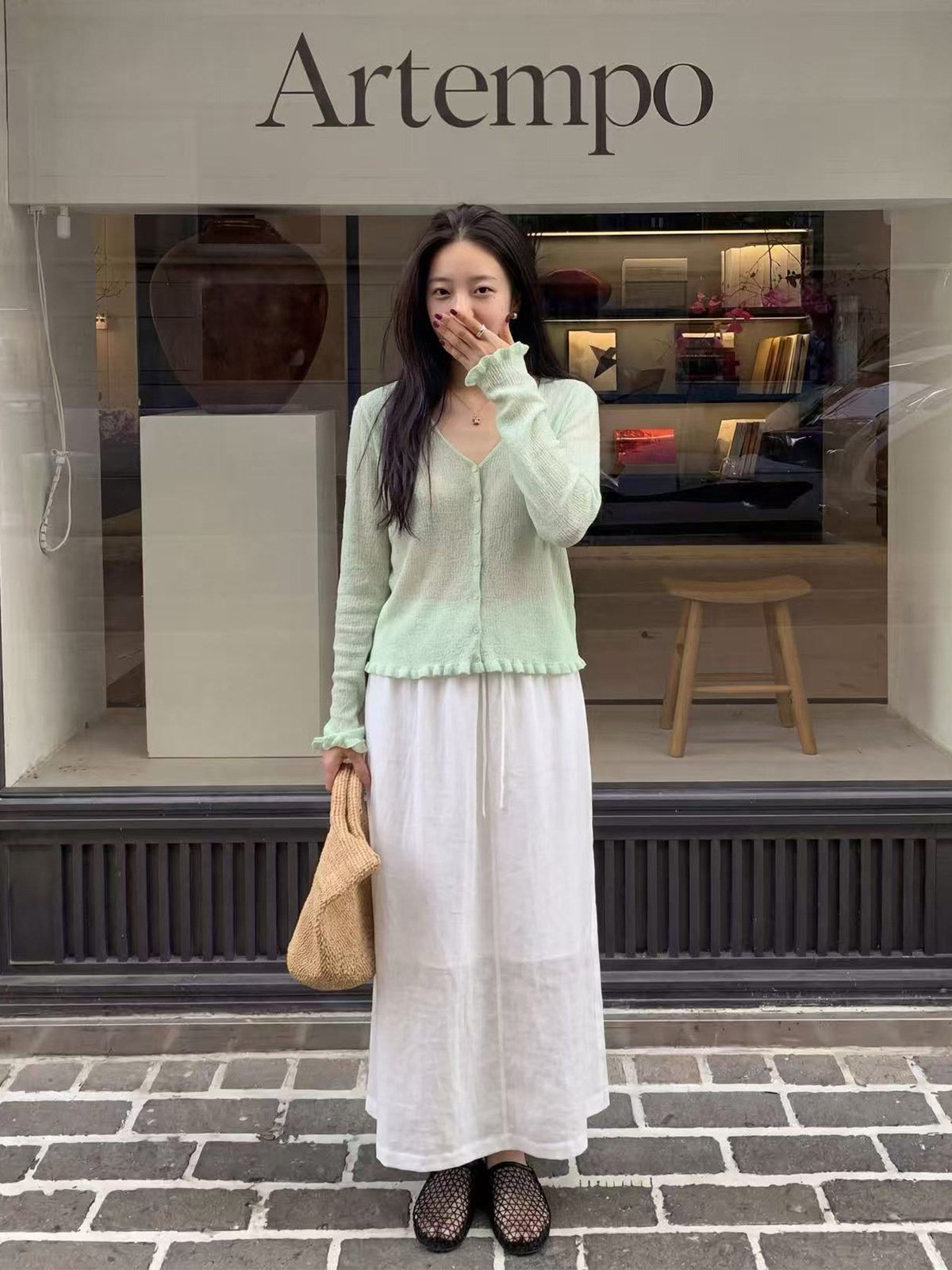 Cool Knit Short-sleeve in Summer 26608 - 图片 2