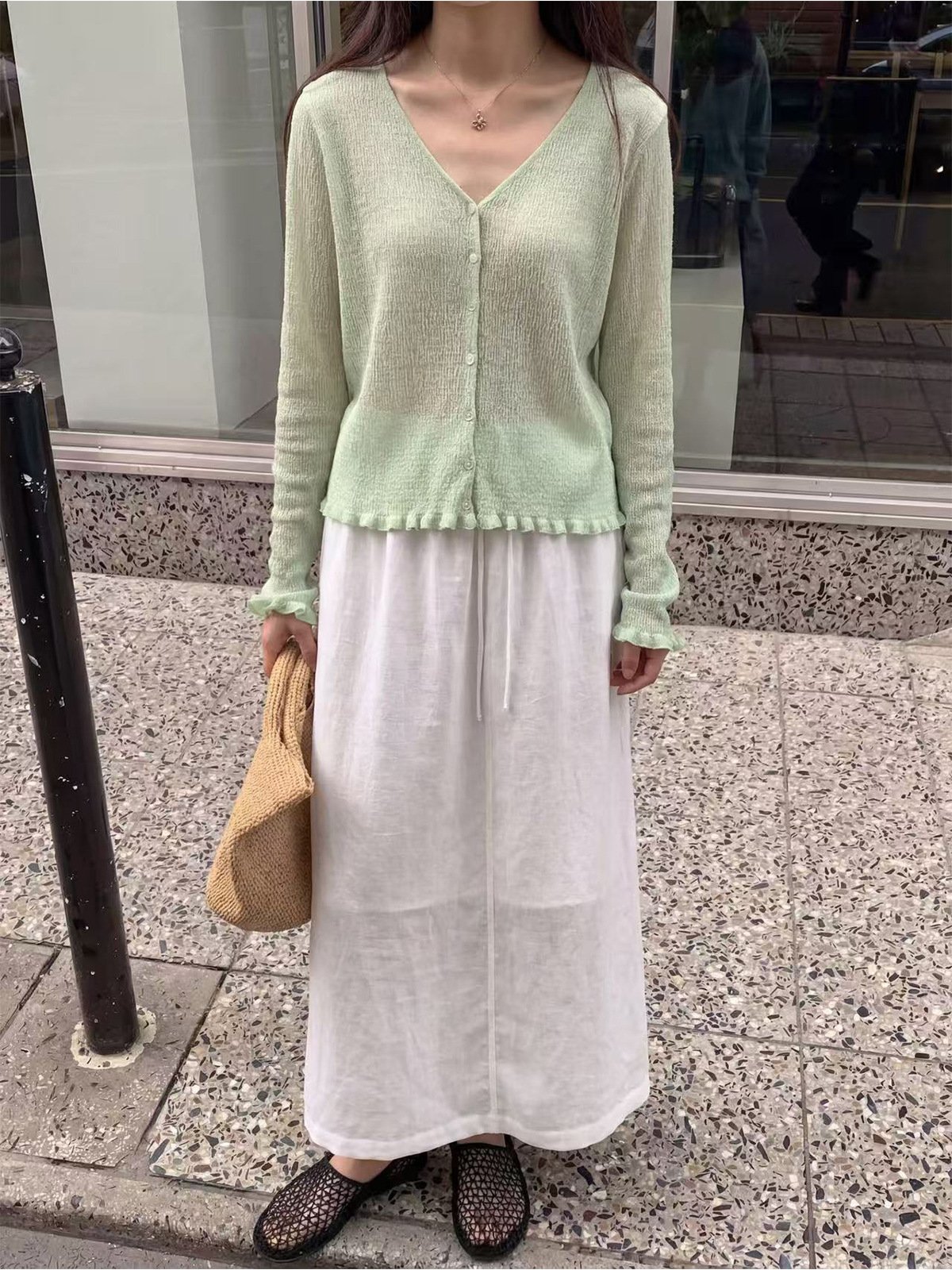 Cool Knit Short-sleeve in Summer 26608 - 图片 3