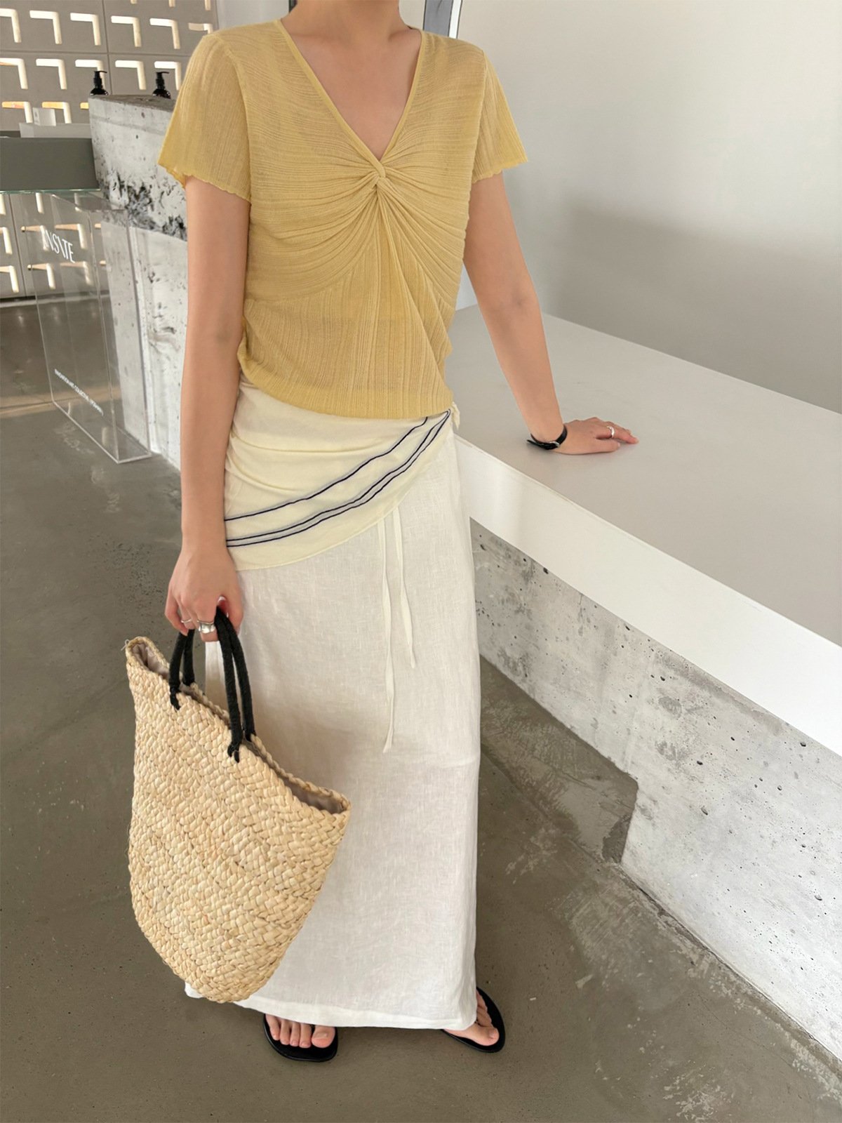 Cool Knit Short-sleeve in Summer 26737 - 图片 4