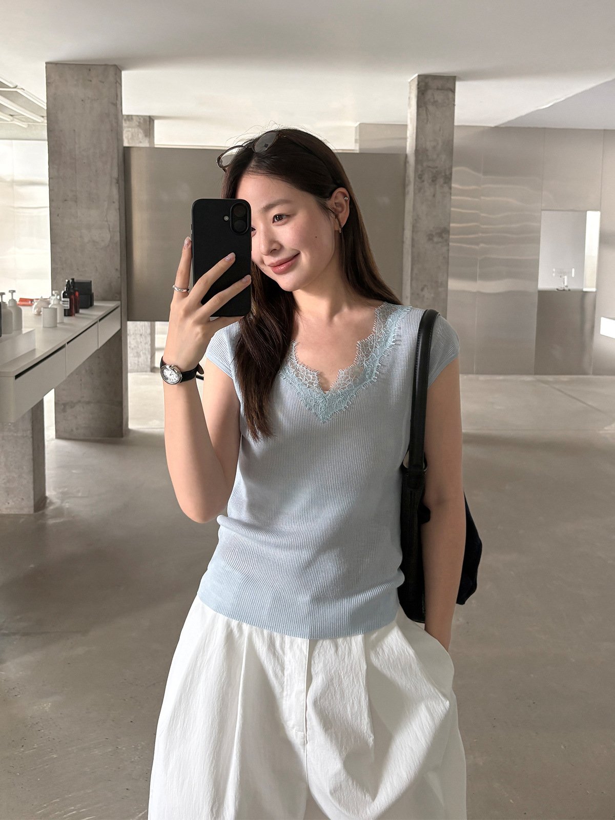 Cool Knit Short-sleeve in Summer 26652 - 图片 2