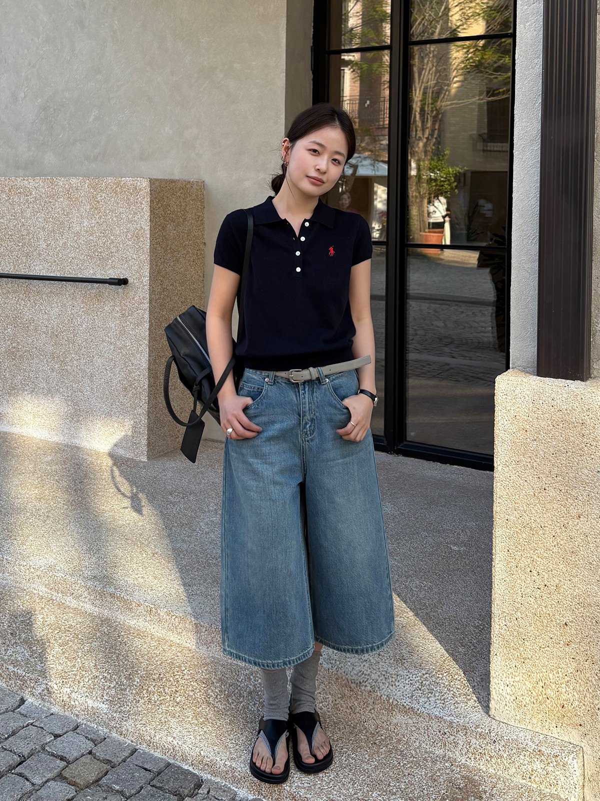 100%Wool Knit Short-sleeve in Summer 26444 - 图片 2