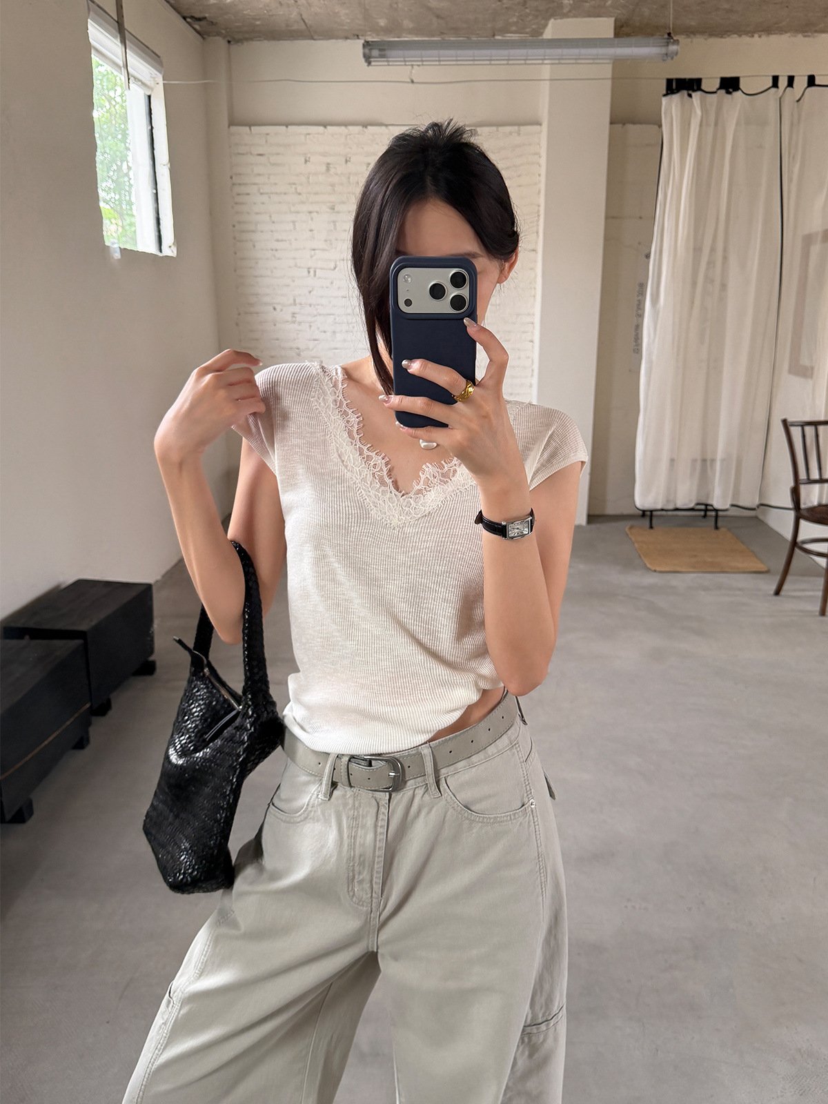 Cool Knit Short-sleeve in Summer 26652 - 图片 3