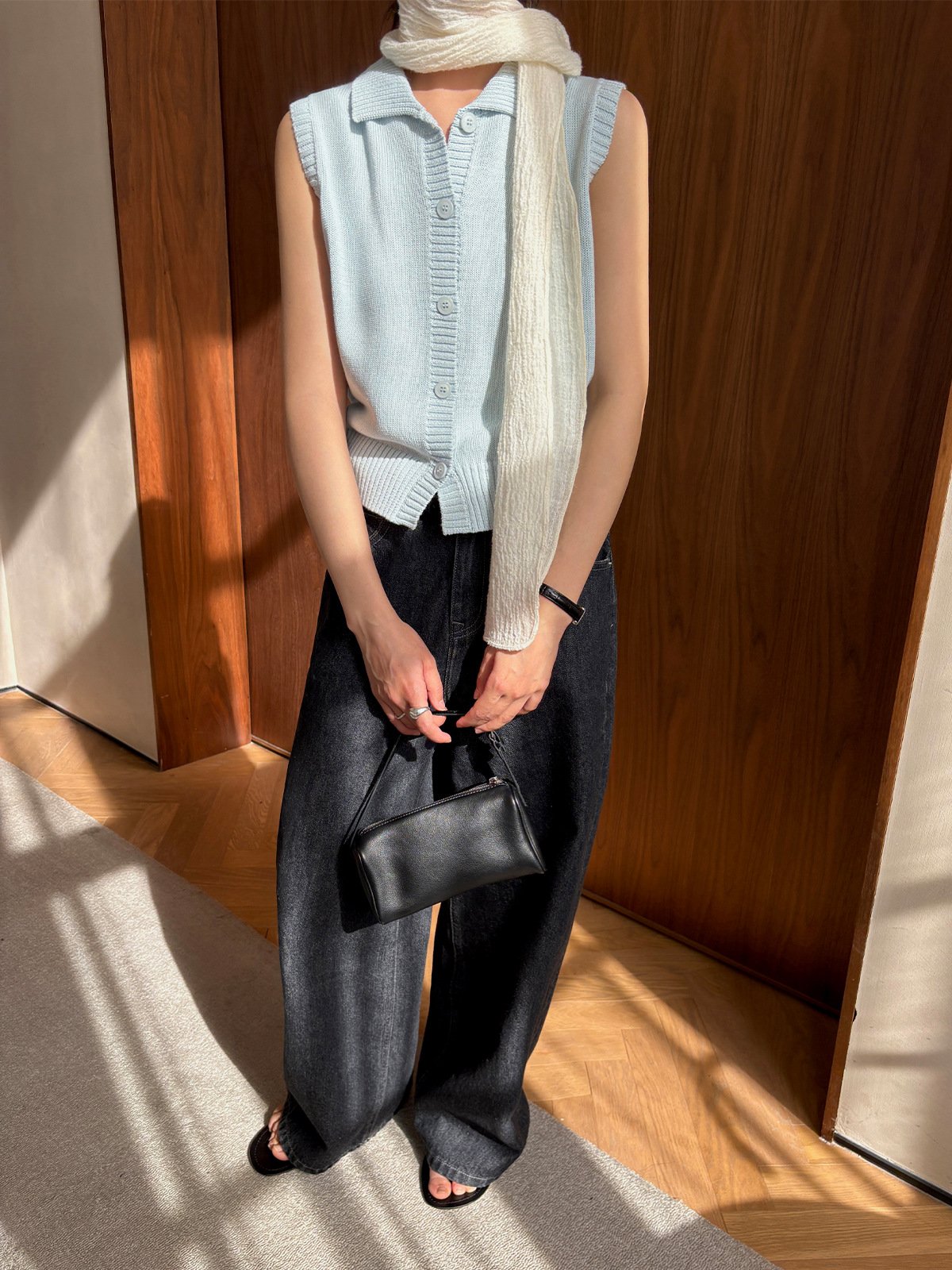 94%Cotton Knit Short-sleeve in Summer 26214 - 图片 4